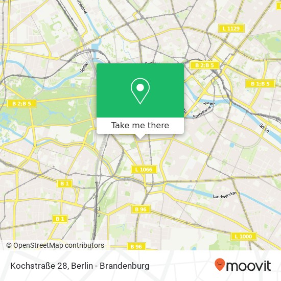 Kochstraße 28 map