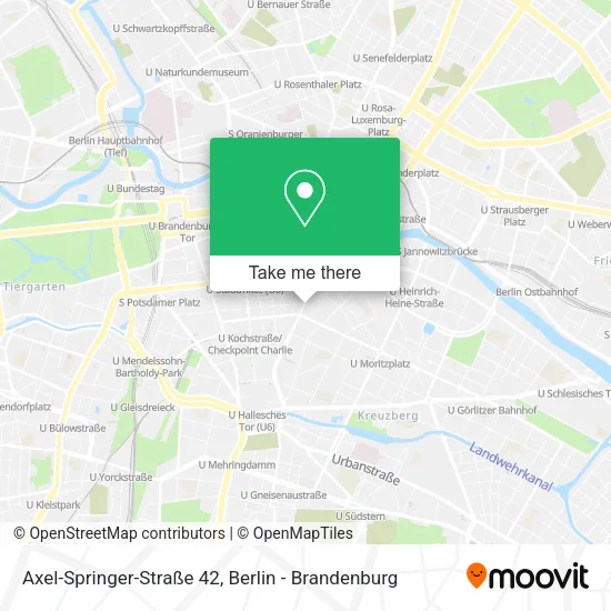 Карта Axel-Springer-Straße 42
