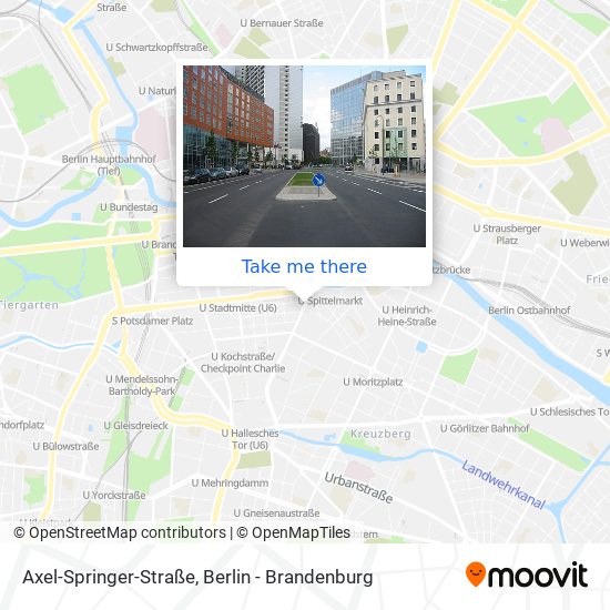 Axel-Springer-Straße map
