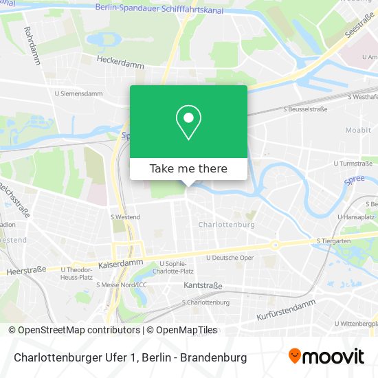 Charlottenburger Ufer 1 map