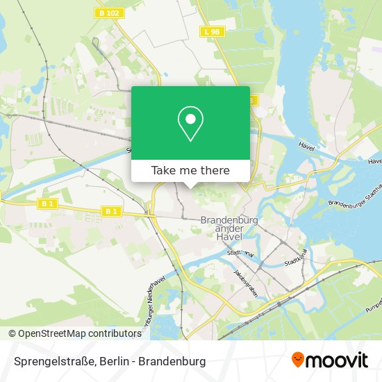 Sprengelstraße map