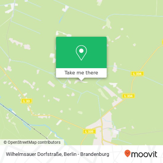 Wilhelmsauer Dorfstraße map