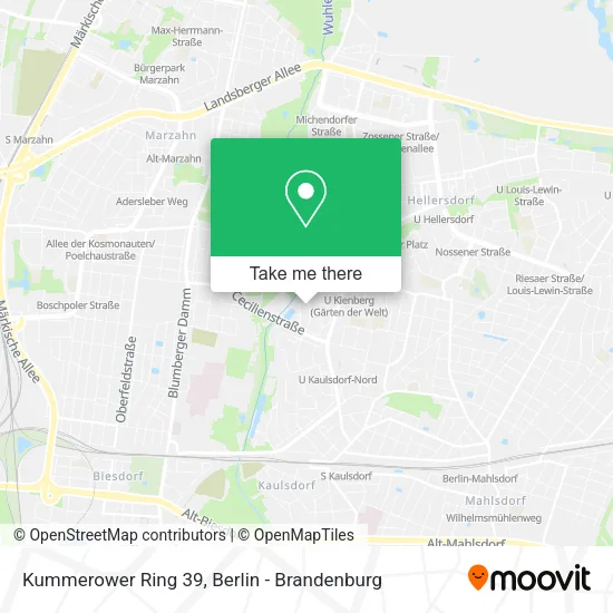Карта Kummerower Ring 39
