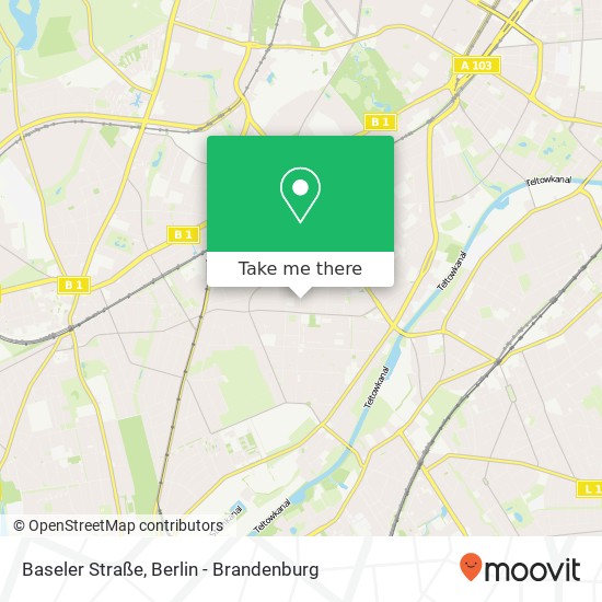 Baseler Straße map