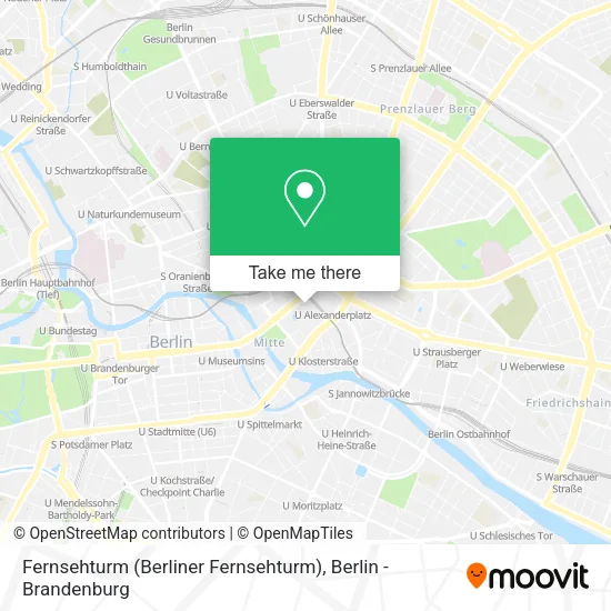 Fernsehturm (Berliner Fernsehturm) map