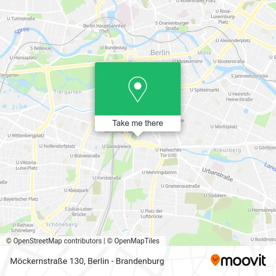 Карта Möckernstraße 130
