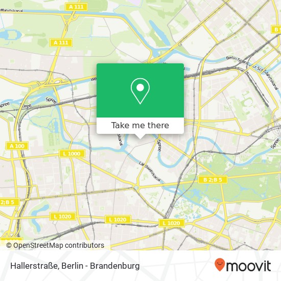 Hallerstraße map