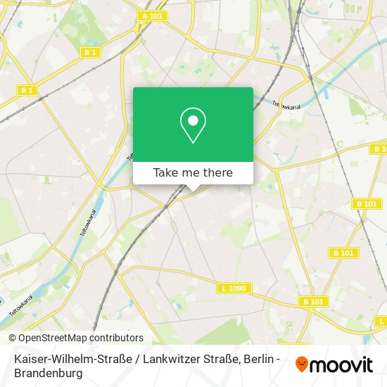 Kaiser-Wilhelm-Straße / Lankwitzer Straße map