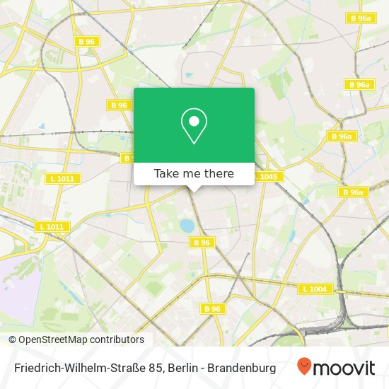 Friedrich-Wilhelm-Straße 85 map