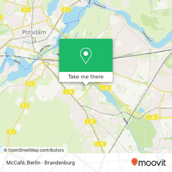 McCafé map