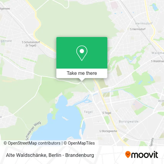 Карта Alte Waldschänke