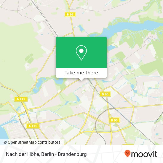 Nach der Höhe map