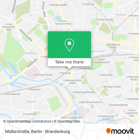 Müllerstraße map