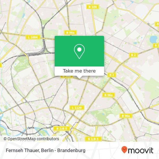 Fernseh Thauer map