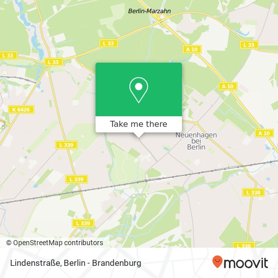 Lindenstraße map