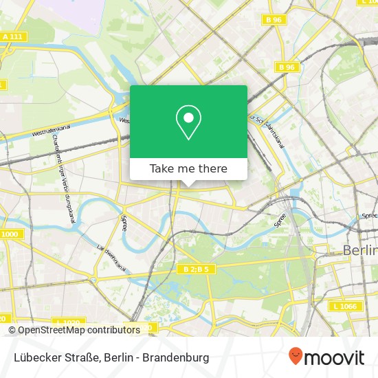 Lübecker Straße map
