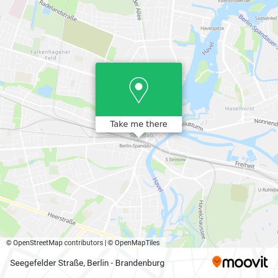Seegefelder Straße map