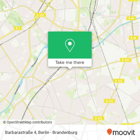 Barbarastraße 4 map