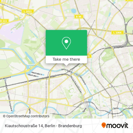 Kiautschoustraße 14 map