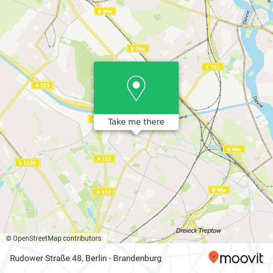 Карта Rudower Straße 48