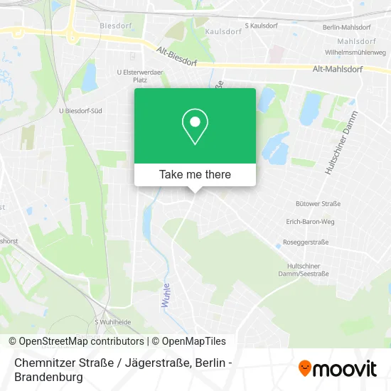 Chemnitzer Straße / Jägerstraße map