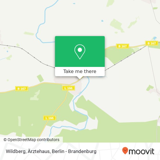 Wildberg, Ärztehaus map