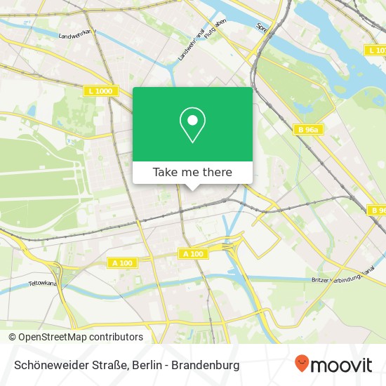Schöneweider Straße map