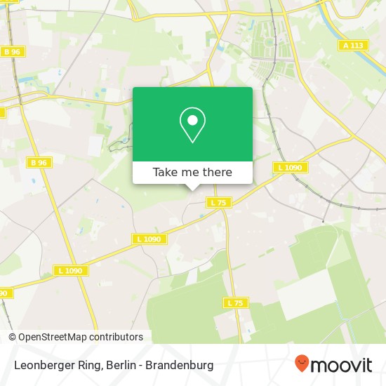Leonberger Ring map