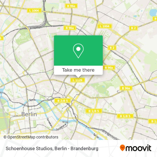 Schoenhouse Studios map