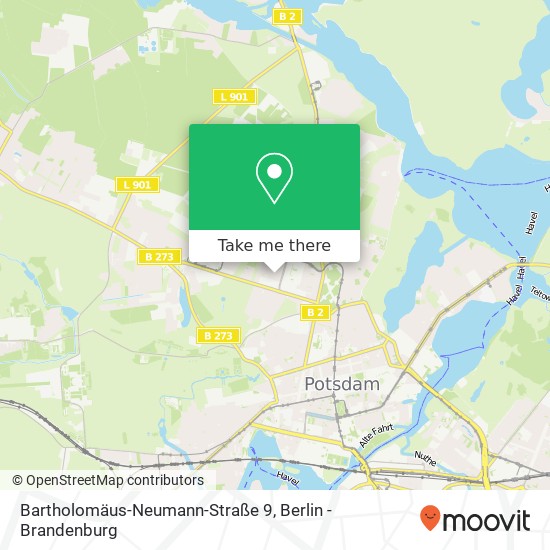Карта Bartholomäus-Neumann-Straße 9