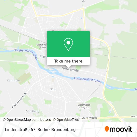 Lindenstraße 67 map