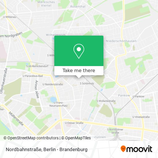 Nordbahnstraße map