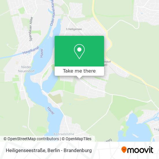 Heiligenseestraße map