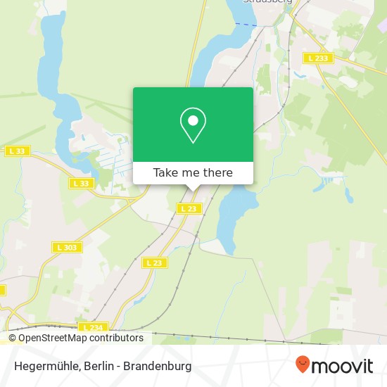 Карта Hegermühle