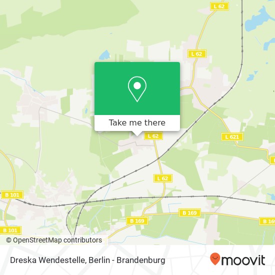 Карта Dreska Wendestelle