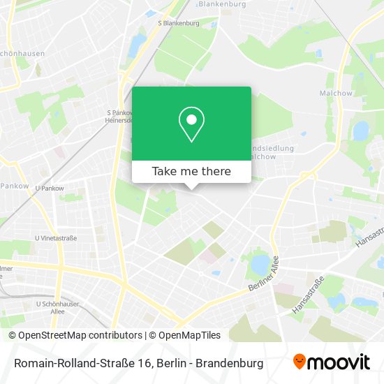 Карта Romain-Rolland-Straße 16