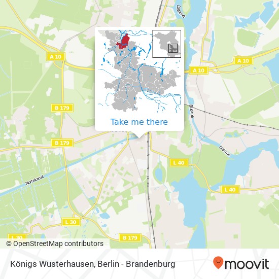 Königs Wusterhausen map