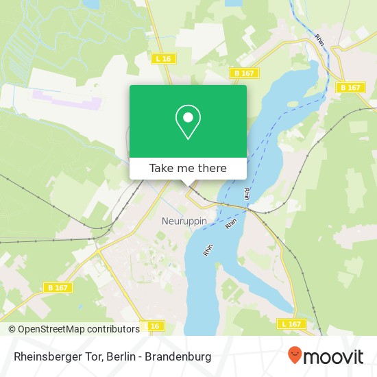 Rheinsberger Tor map