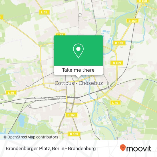 Карта Brandenburger Platz