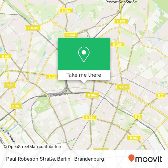 Paul-Robeson-Straße map