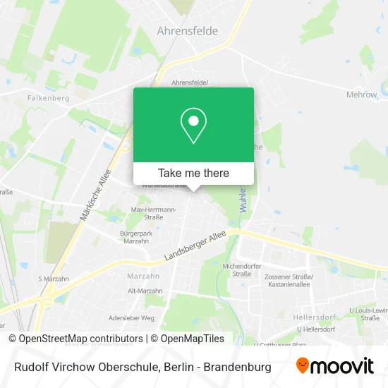 Карта Rudolf Virchow Oberschule