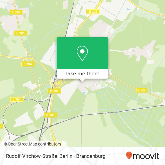 Rudolf-Virchow-Straße map