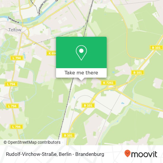 Rudolf-Virchow-Straße map