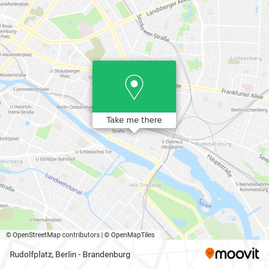 Карта Rudolfplatz