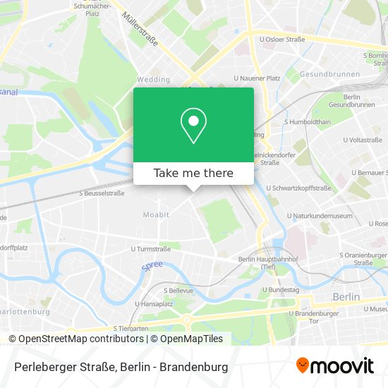 Perleberger Straße map