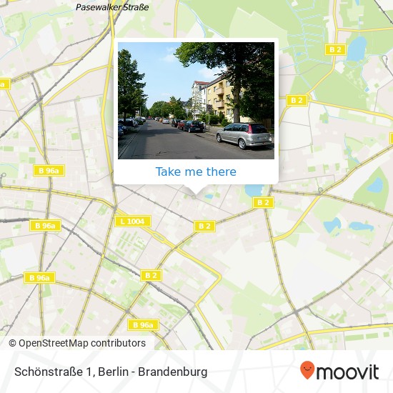 Schönstraße 1 map