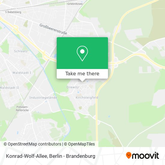 Konrad-Wolf-Allee map