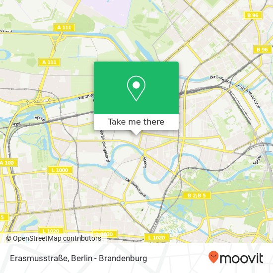 Erasmusstraße map