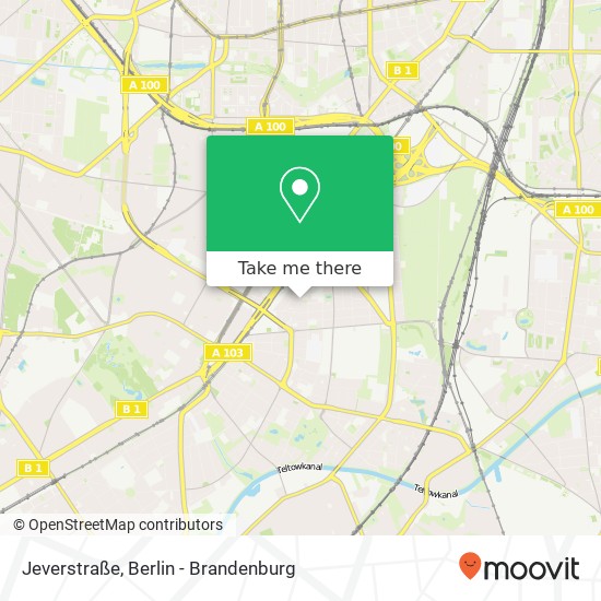 Карта Jeverstraße
