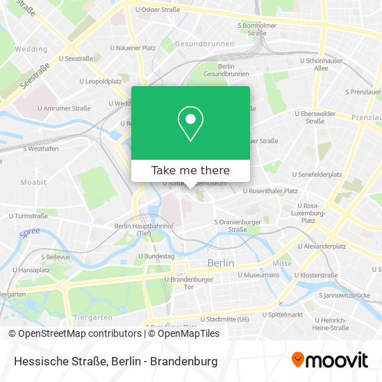 Hessische Straße map